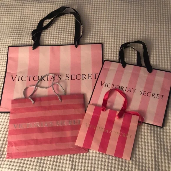 Victoria's Secret Bags Pack Victorias Secret Shopping Bags